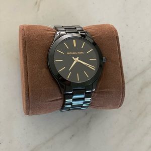 Black Michael Korda watch